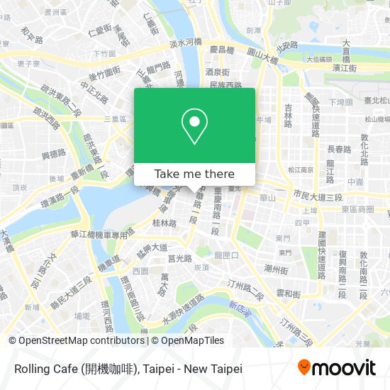 Rolling Cafe (開機咖啡) map