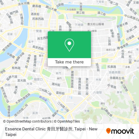 Essence Dental Clinic 青田牙醫診所地圖