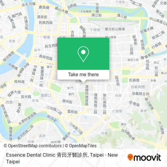 Essence Dental Clinic 青田牙醫診所 map
