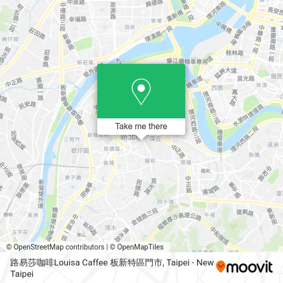 路易莎咖啡Louisa Caffee 板新特區門市 map