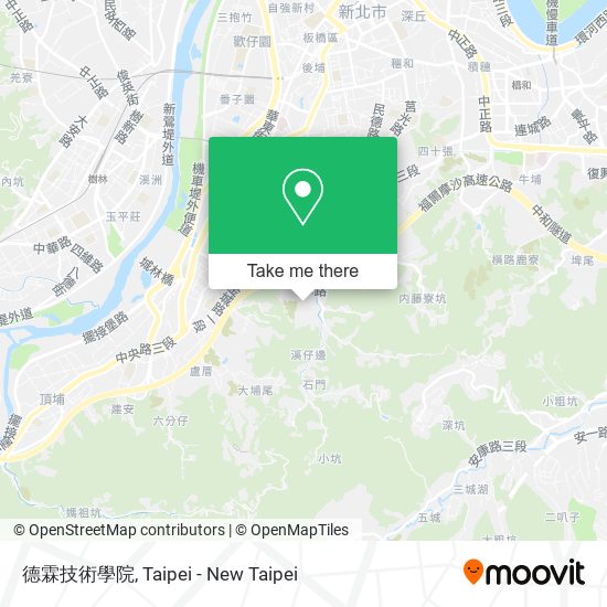 德霖技術學院 map