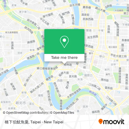 橋下伯魷魚羹地圖
