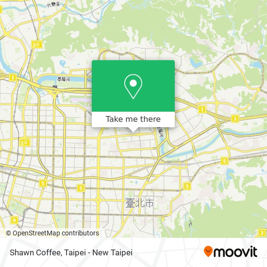 Shawn Coffee map