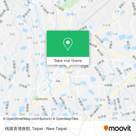 桃園青埔會館 map