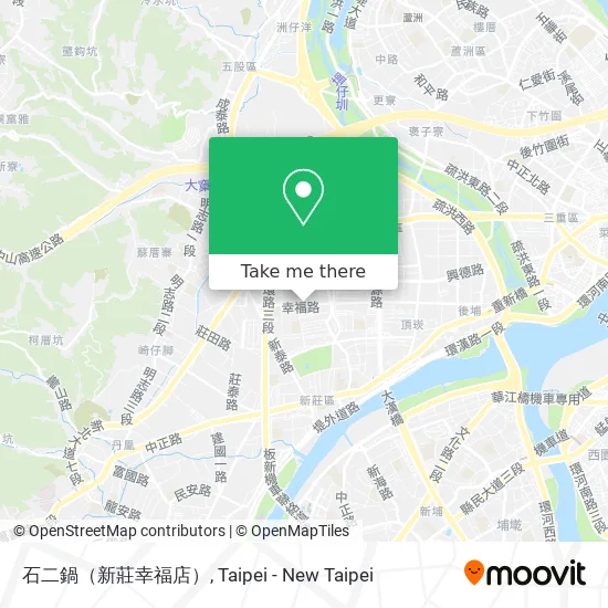 石二鍋（新莊幸福店）地圖