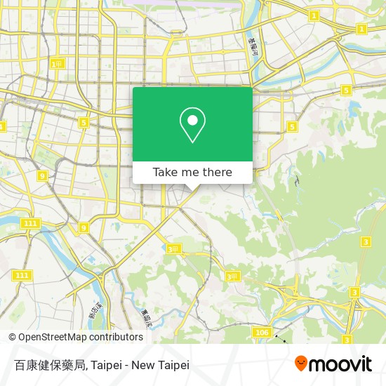 百康健保藥局 map