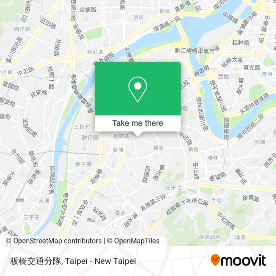 板橋交通分隊地圖