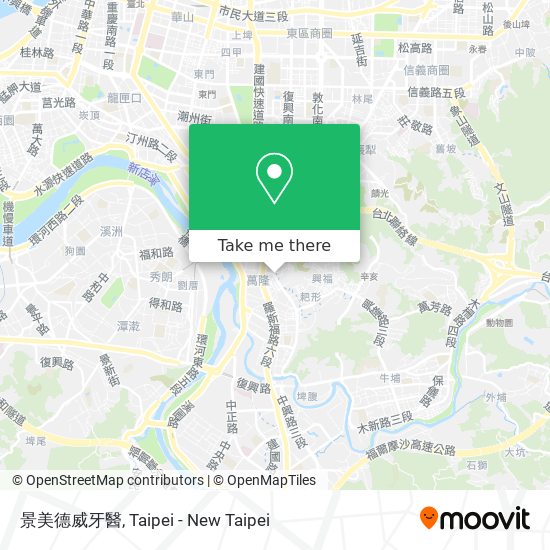景美德威牙醫地圖