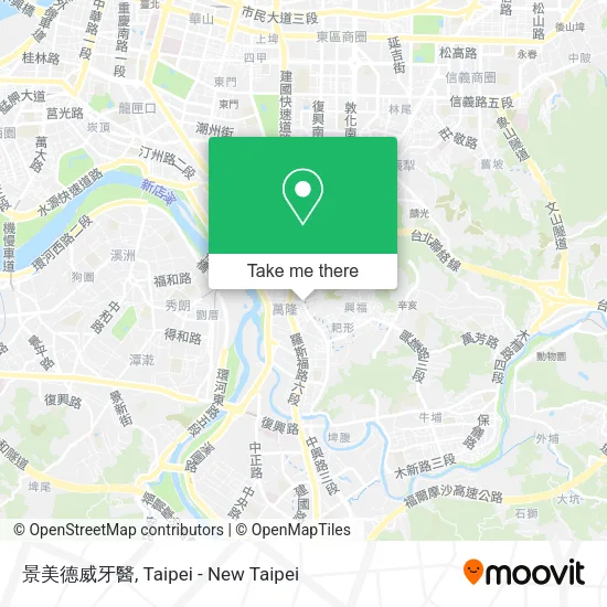 景美德威牙醫地圖