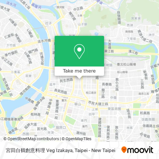 宮田白鶴創意料理 Veg Izakaya地圖