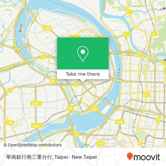 華南銀行南三重分行 map