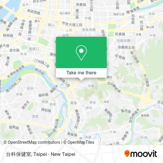 台科保健室地圖
