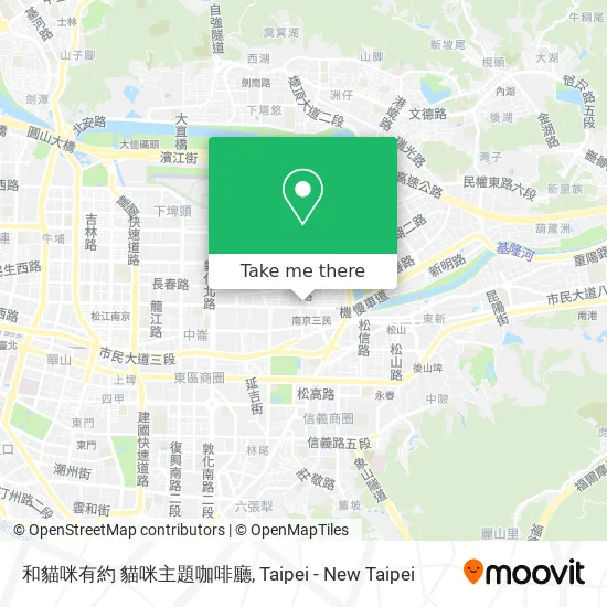 和貓咪有約 貓咪主題咖啡廳 map