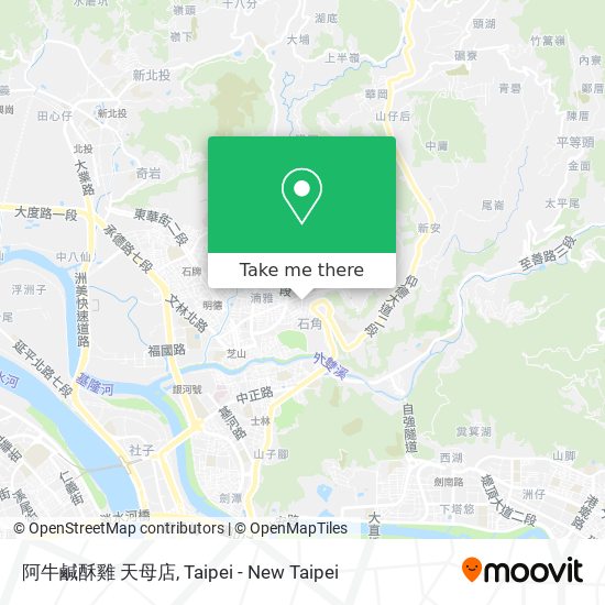 阿牛鹹酥雞 天母店 map