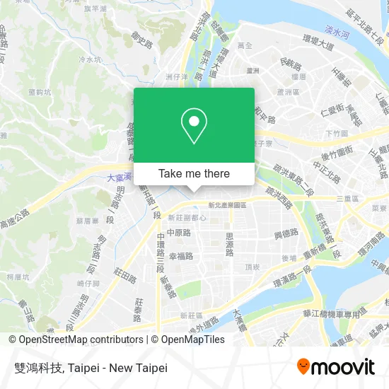 雙鴻科技 map