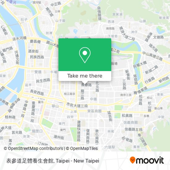 表參道足體養生會館 map