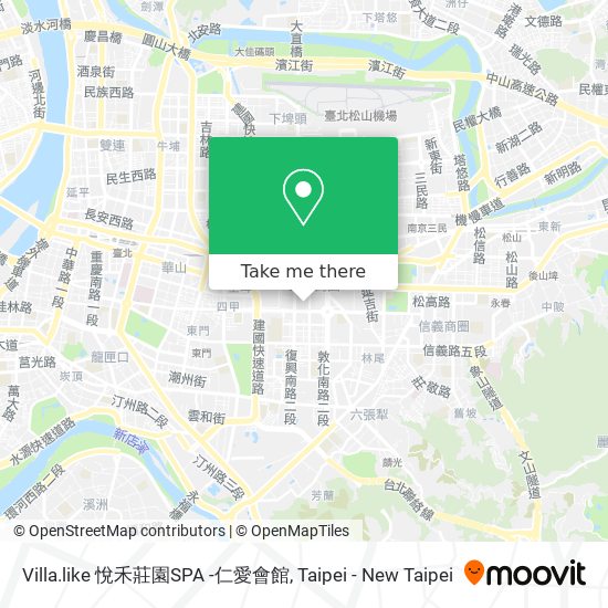 Villa.like 悅禾莊園SPA -仁愛會館 map