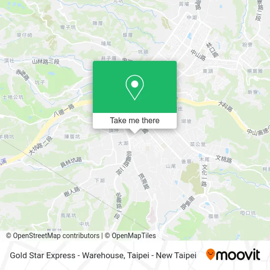Gold Star Express - Warehouse map