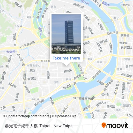 群光電子總部大樓 map