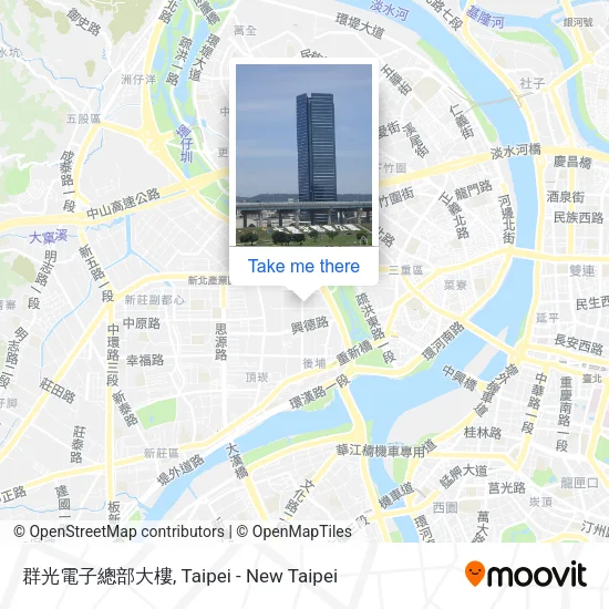 群光電子總部大樓 map