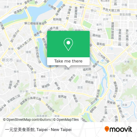 一元堂美食茶館 map