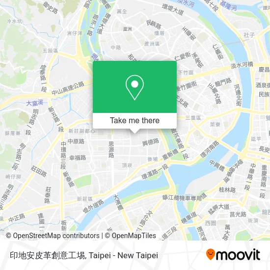 印地安皮革創意工埸地圖