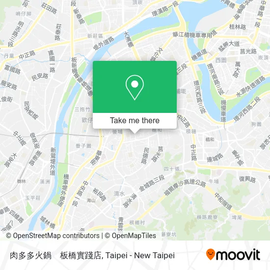 肉多多火鍋　板橋實踐店 map