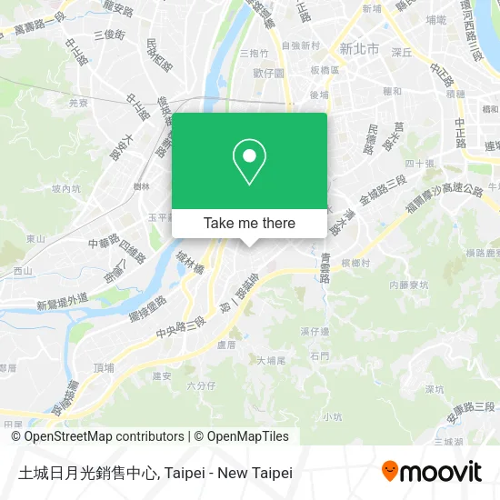 土城日月光銷售中心地圖