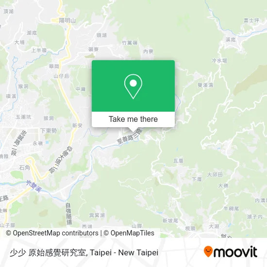 少少 原始感覺研究室地圖