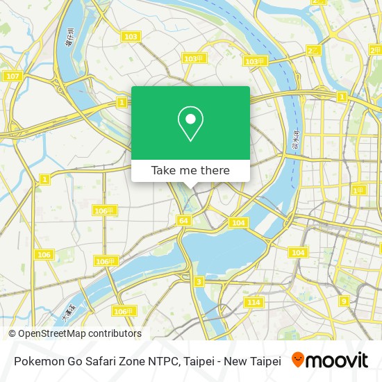 How To Get To Pokemon Go Safari Zone Ntpc In 三重區by Bus Metro Or Train