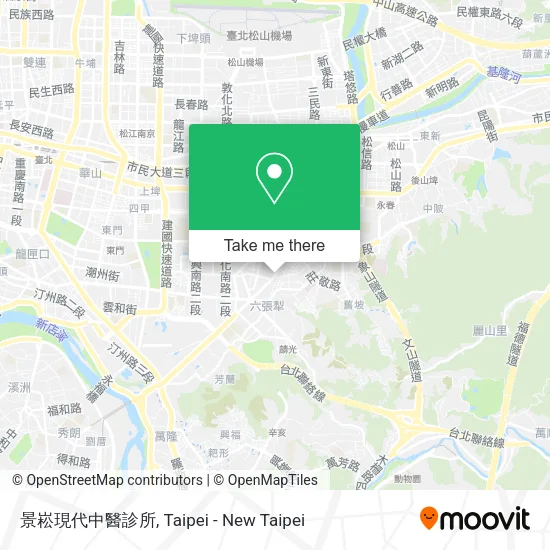 景崧現代中醫診所地圖