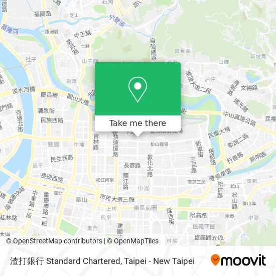渣打銀行 Standard Chartered map