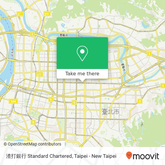 渣打銀行 Standard Chartered map