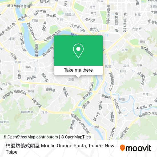 桔磨坊義式麵屋 Moulin Orange Pasta地圖