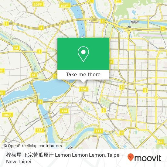 柠檬屋 正宗苦瓜原汁 Lemon Lemon Lemon map