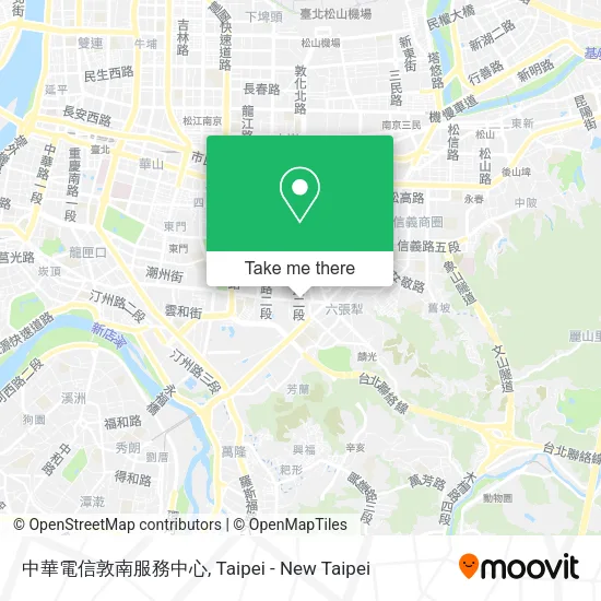 中華電信敦南服務中心地圖