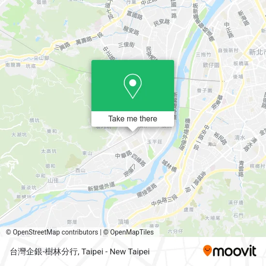 台灣企銀-樹林分行地圖
