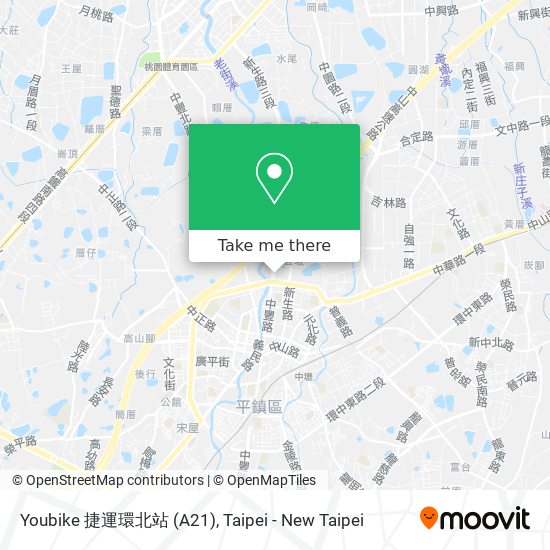 Youbike 捷運環北站 (A21) map