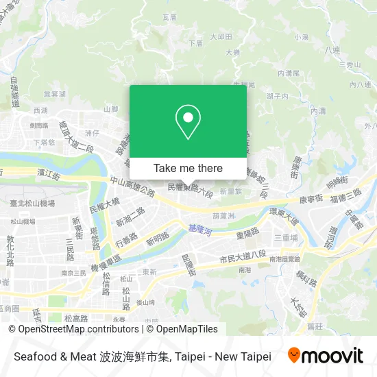 Seafood & Meat 波波海鮮市集 map