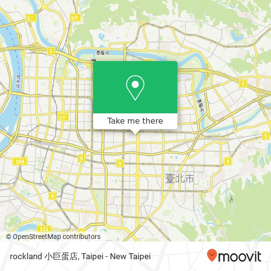 rockland 小巨蛋店 map