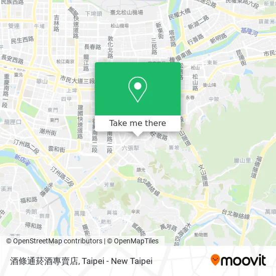 酒條通菸酒專賣店 map