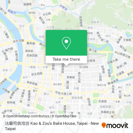 法蘭司烘培坊 Kao & Zou's Bake House地圖