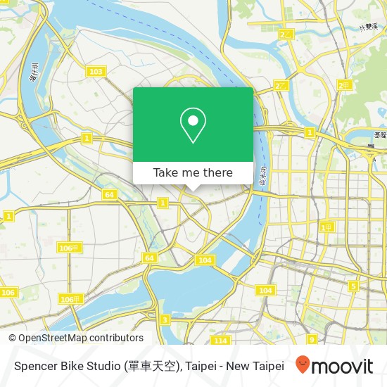 Spencer Bike Studio (單車天空) map