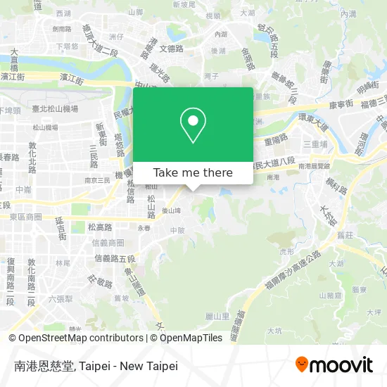南港恩慈堂地圖