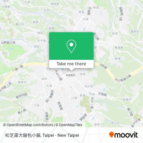 松芝露大腸包小腸 map