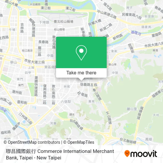 聯昌國際銀行 Commerce International Merchant Bank map