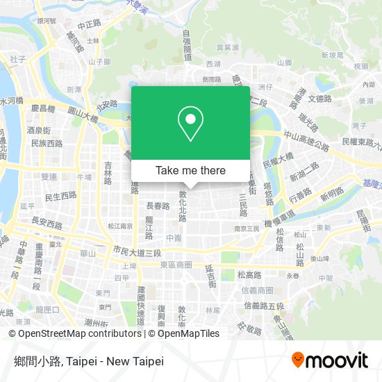 鄉間小路地圖