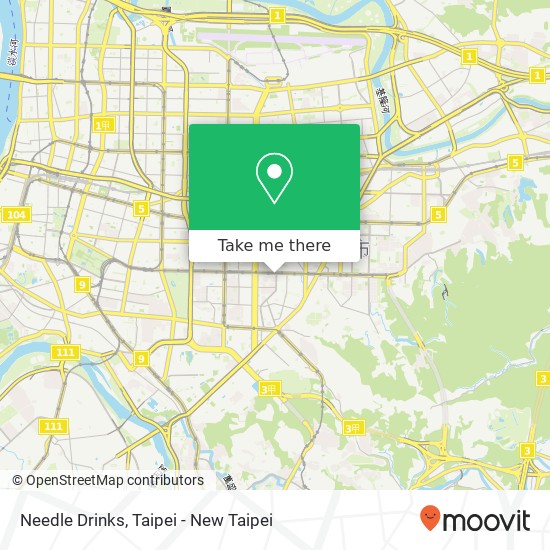 Needle Drinks map