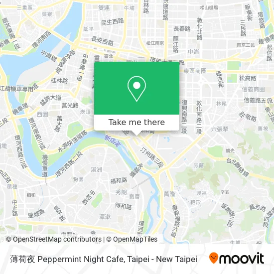 薄荷夜 Peppermint Night Cafe map