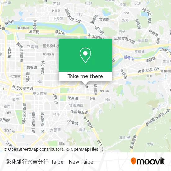彰化銀行永吉分行 map